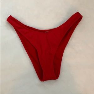 Red Bikini Bottoms